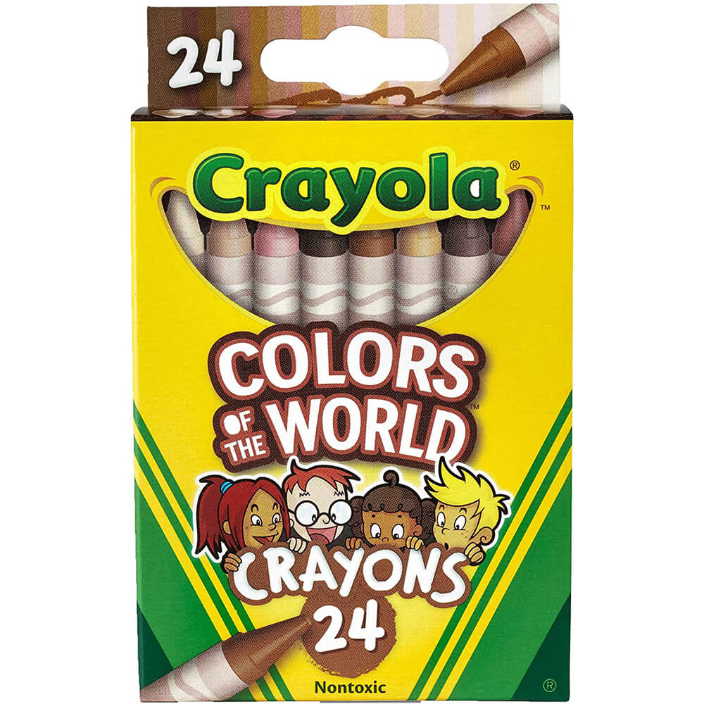 Crayola 24ct Crayons - Colors of the World