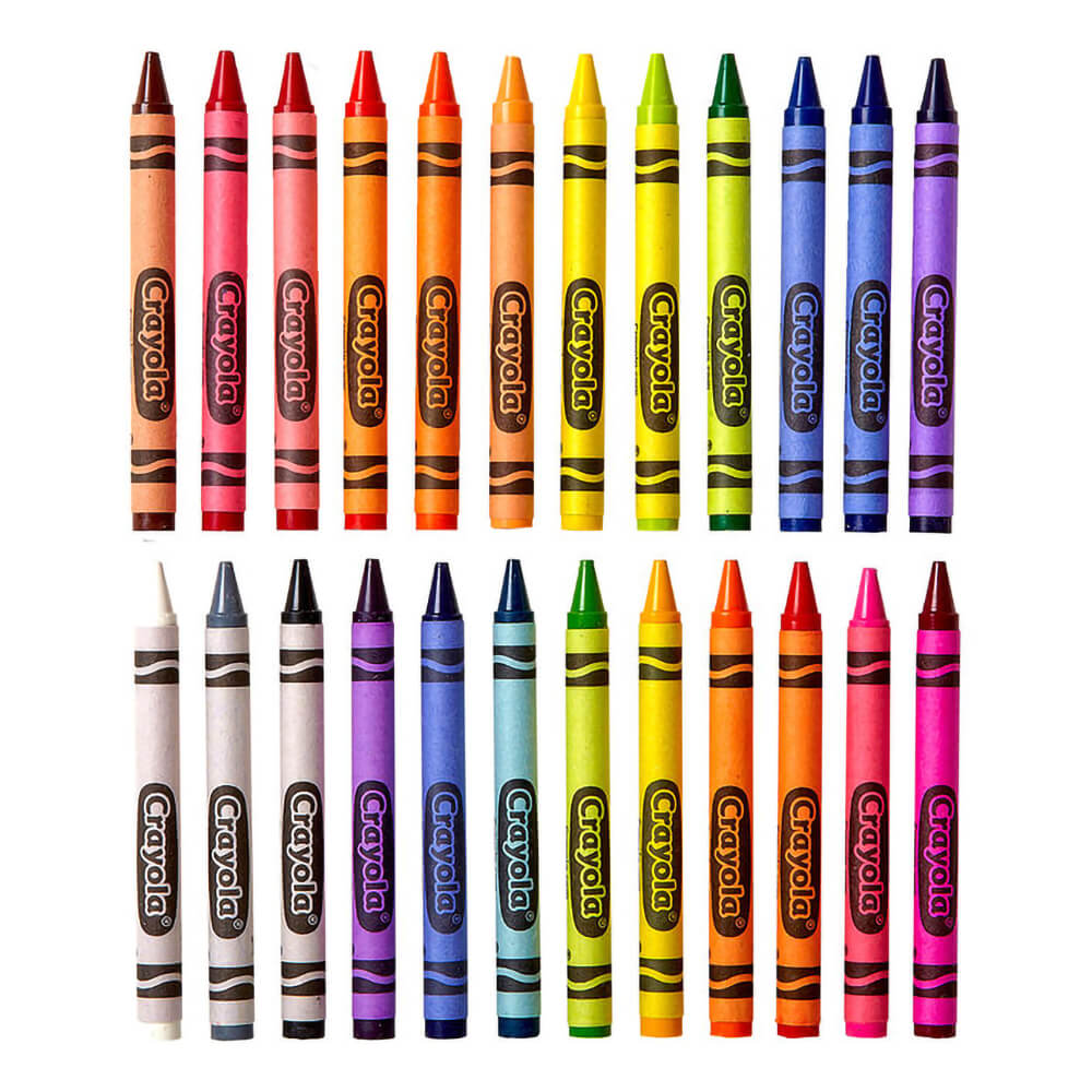 Crayola Crayons Non Peggable - 120/Pkg