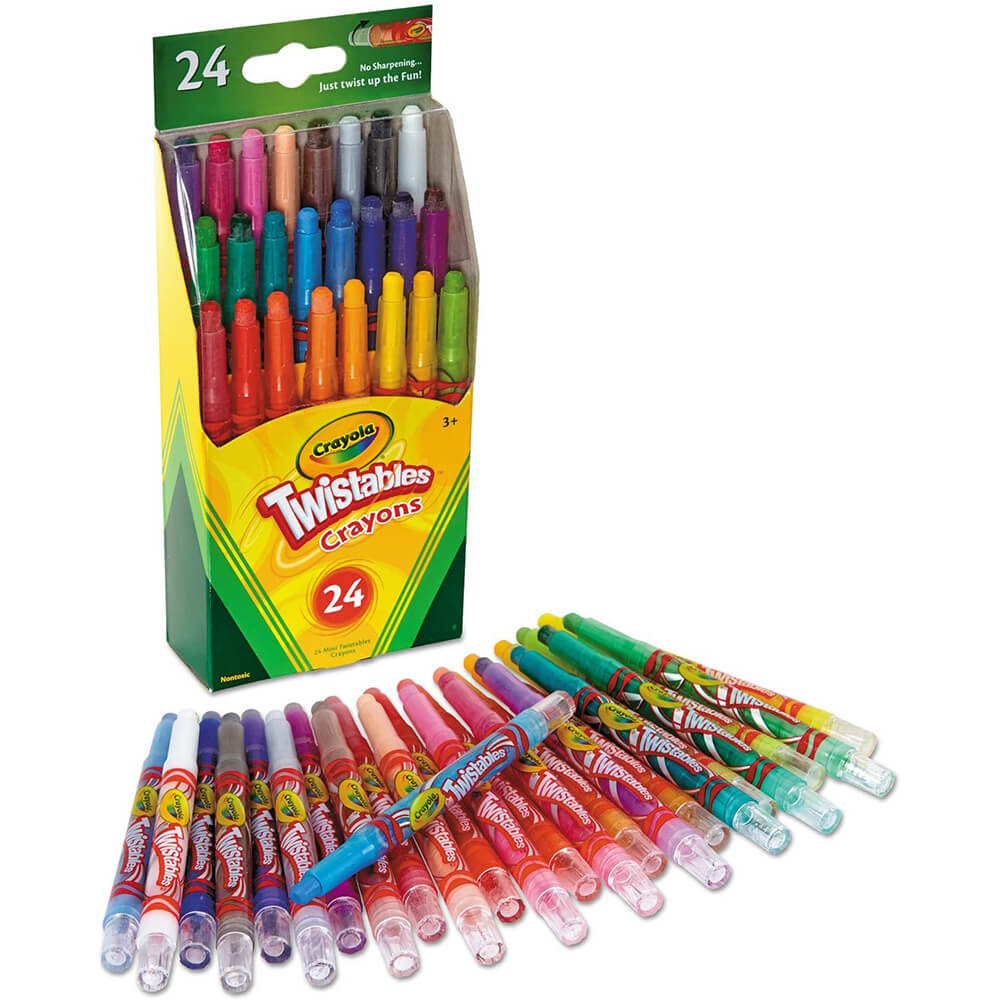 Crayola Twistables Crayons, 8ct, Coloring Gift for Kids