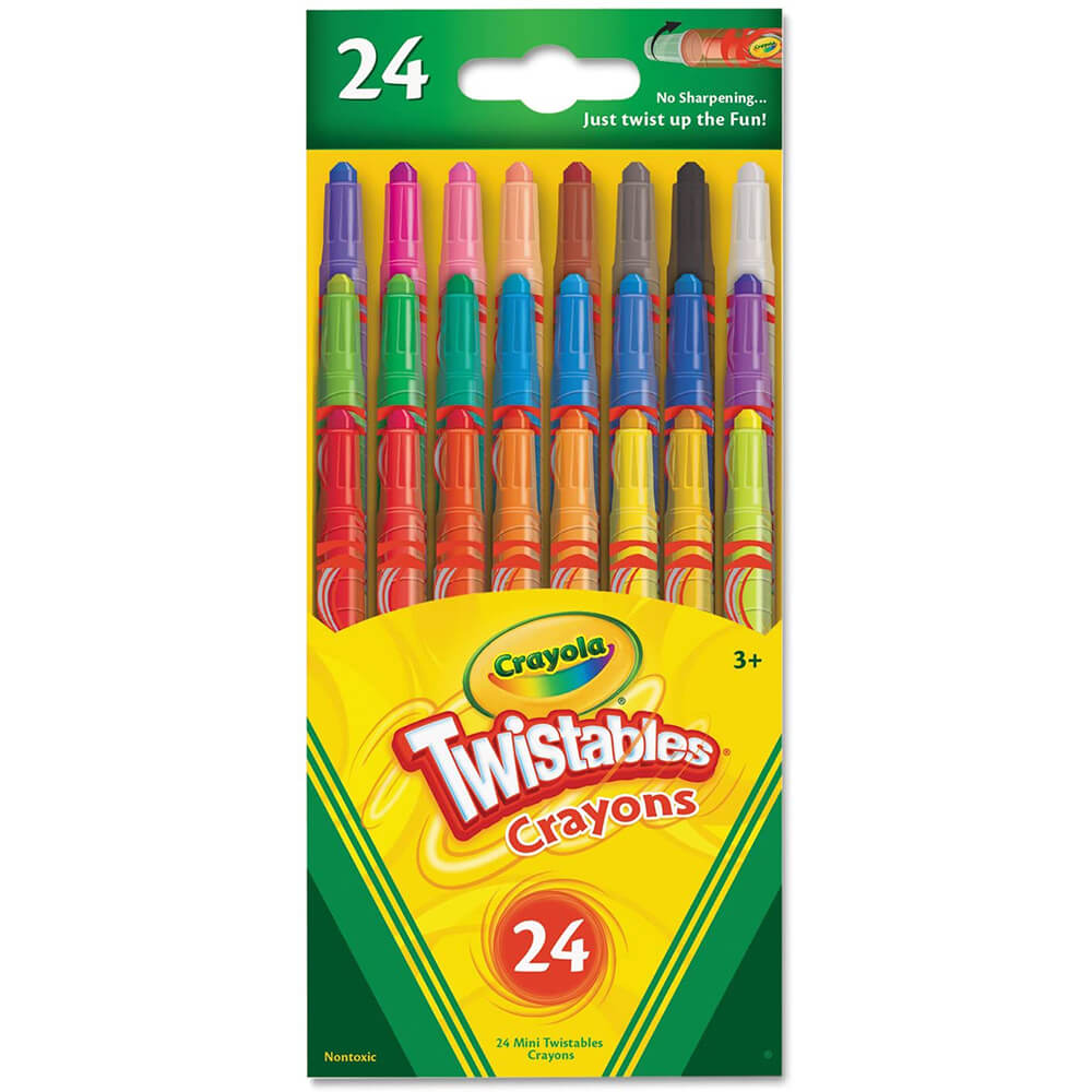 Crayola 24ct Mini Twistables Crayons