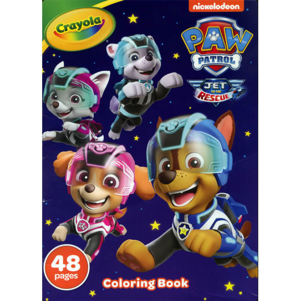 Crayola PAW Patrol Jet to the Rescue 48 Page Coloring Book