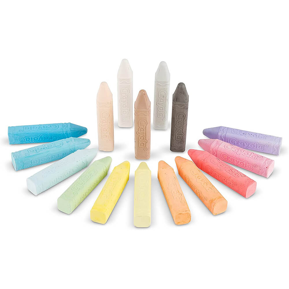 12 Ct. Multi-Colored Chalk - The Toy Box