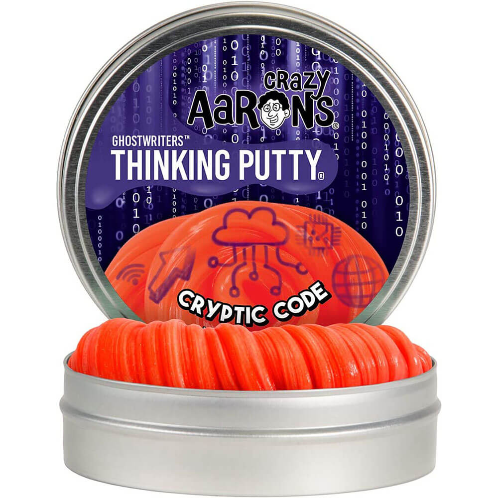 Crazy Aaron's Ghostwriters Cryptic Code with 4" Tin