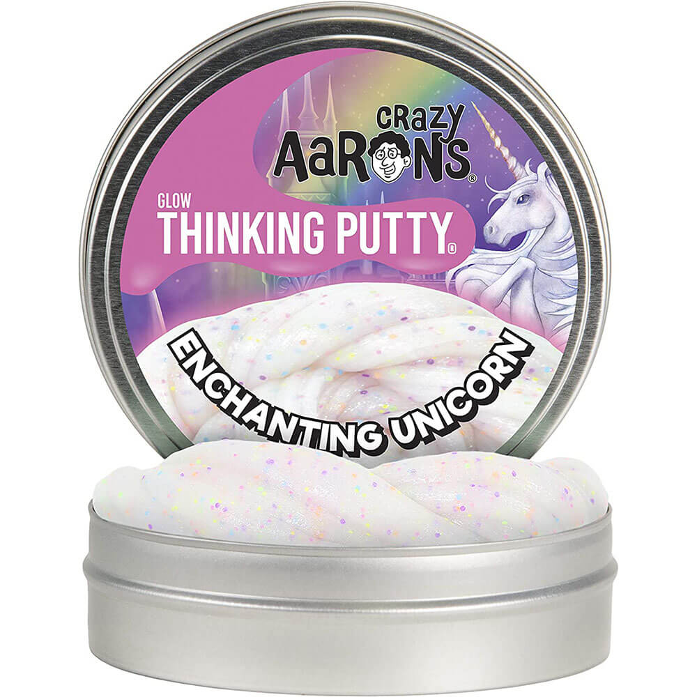 Crazy Aaron's Glowbrights Enhanting Unicorn with 4