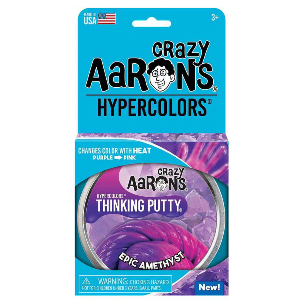 Crazy Aaron's Hypercolors Epic Amethyst with 4" Tin