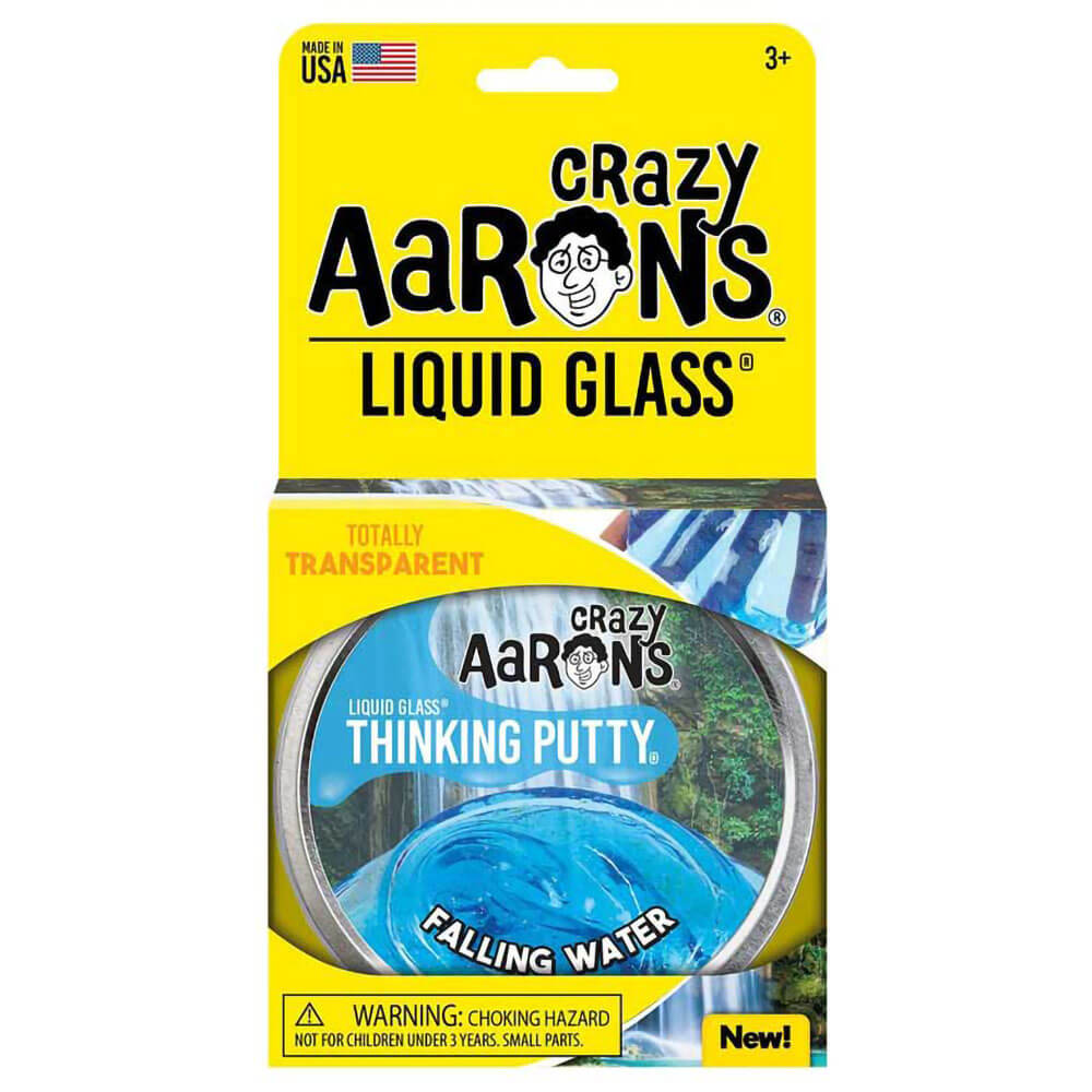 Crazy Aaron's Liquid Glass Falling Water with 4" Tin