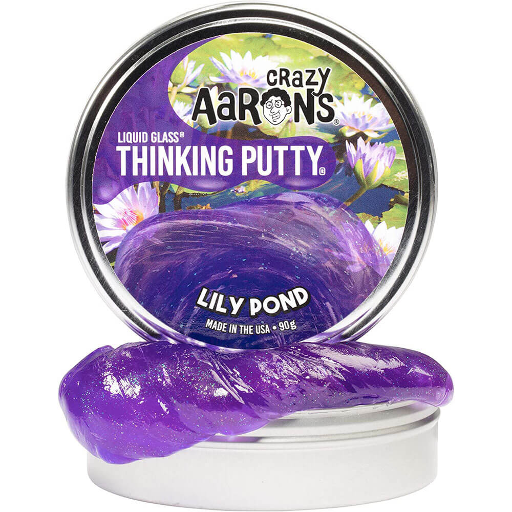 Crazy Aaron's Liquid Glass Lily Pond with 4" Tin