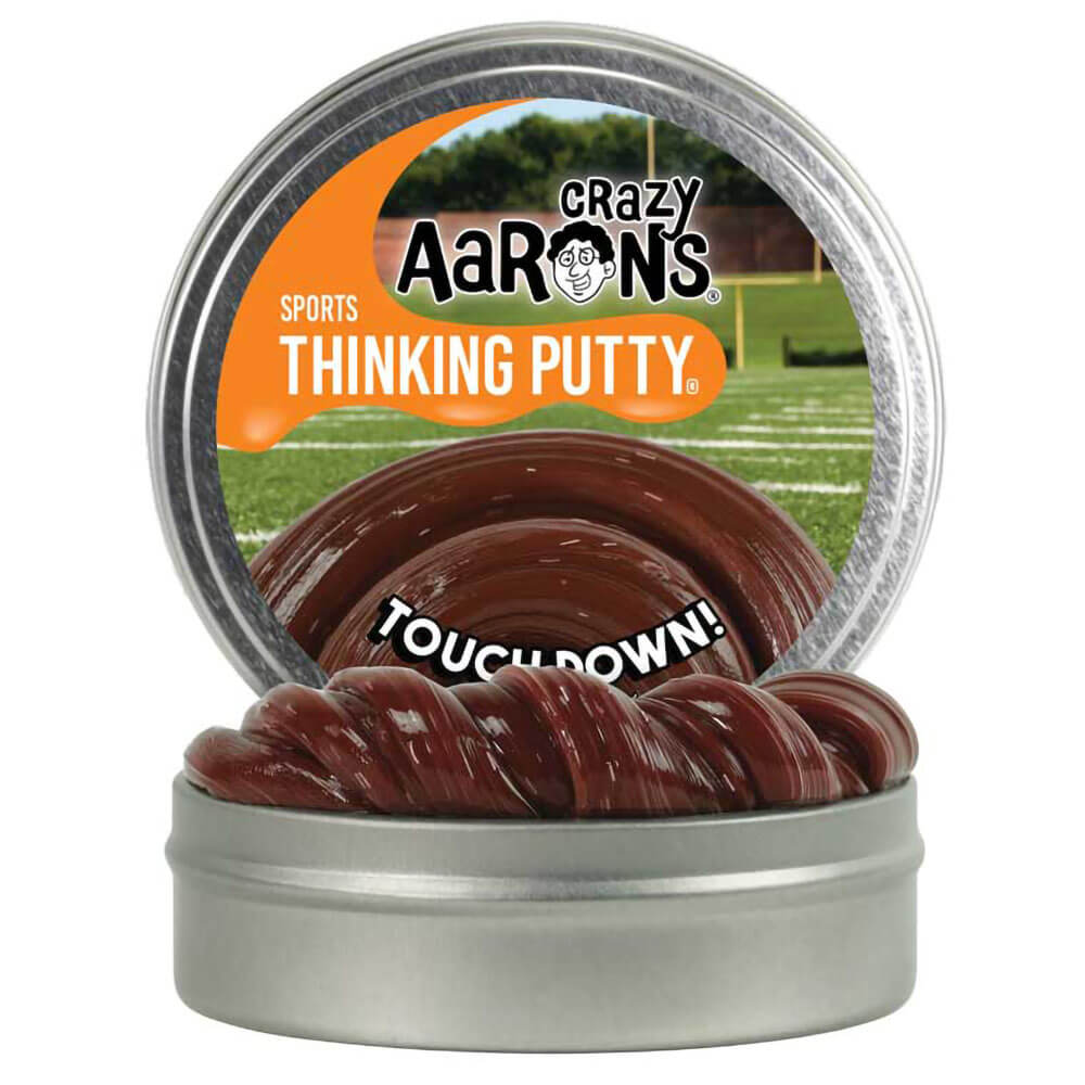 Crazy Aaron's Sports Putty Football Field Goal with 2.75" Tin