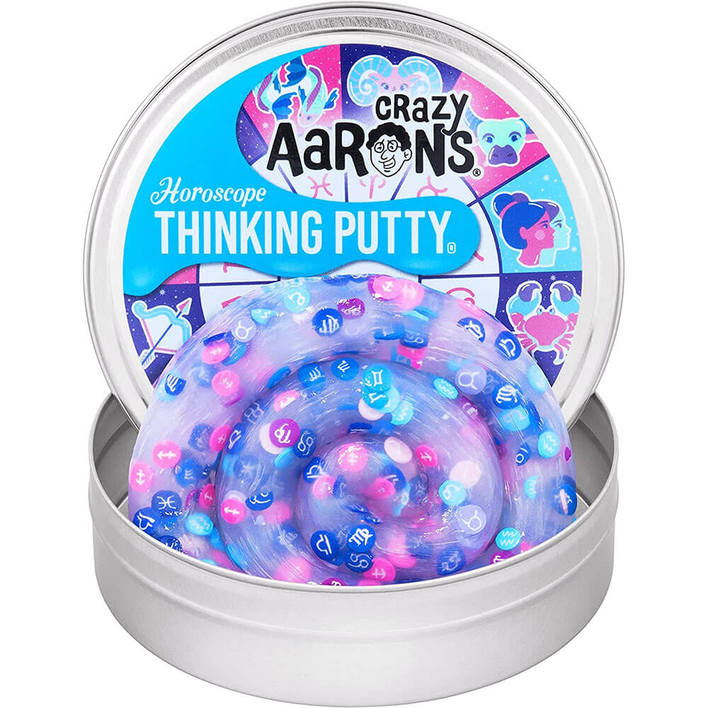 Crazy Aaron's Thinking Putty Horoscope Putty with 4