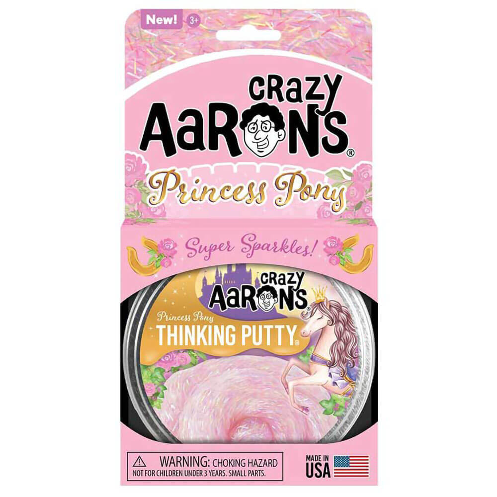 Crazy Aaron's Trendsetters Princess Pony with 4" Tin