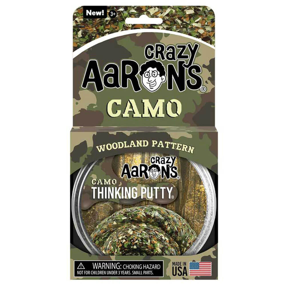 Crazy Aaron's Trendsetters Woodland Camo with 4" Tin