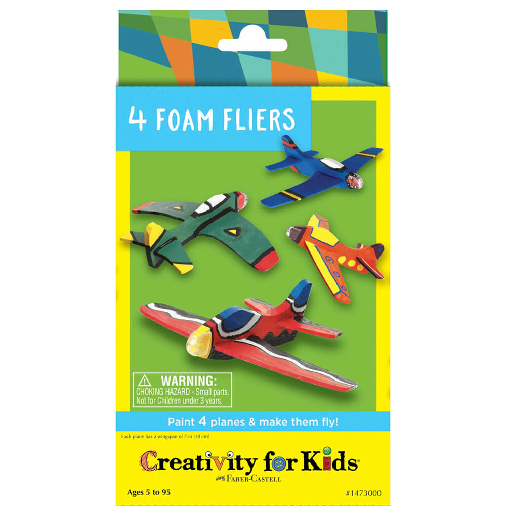 Creativity for Kids 4 Foam Fliers Mini Kit