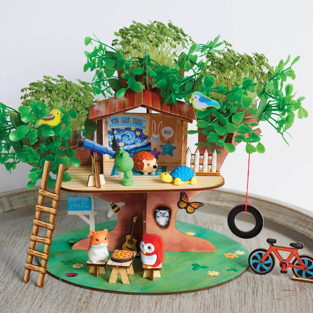 Creativity for Kids Build & Grow Tree House Playset