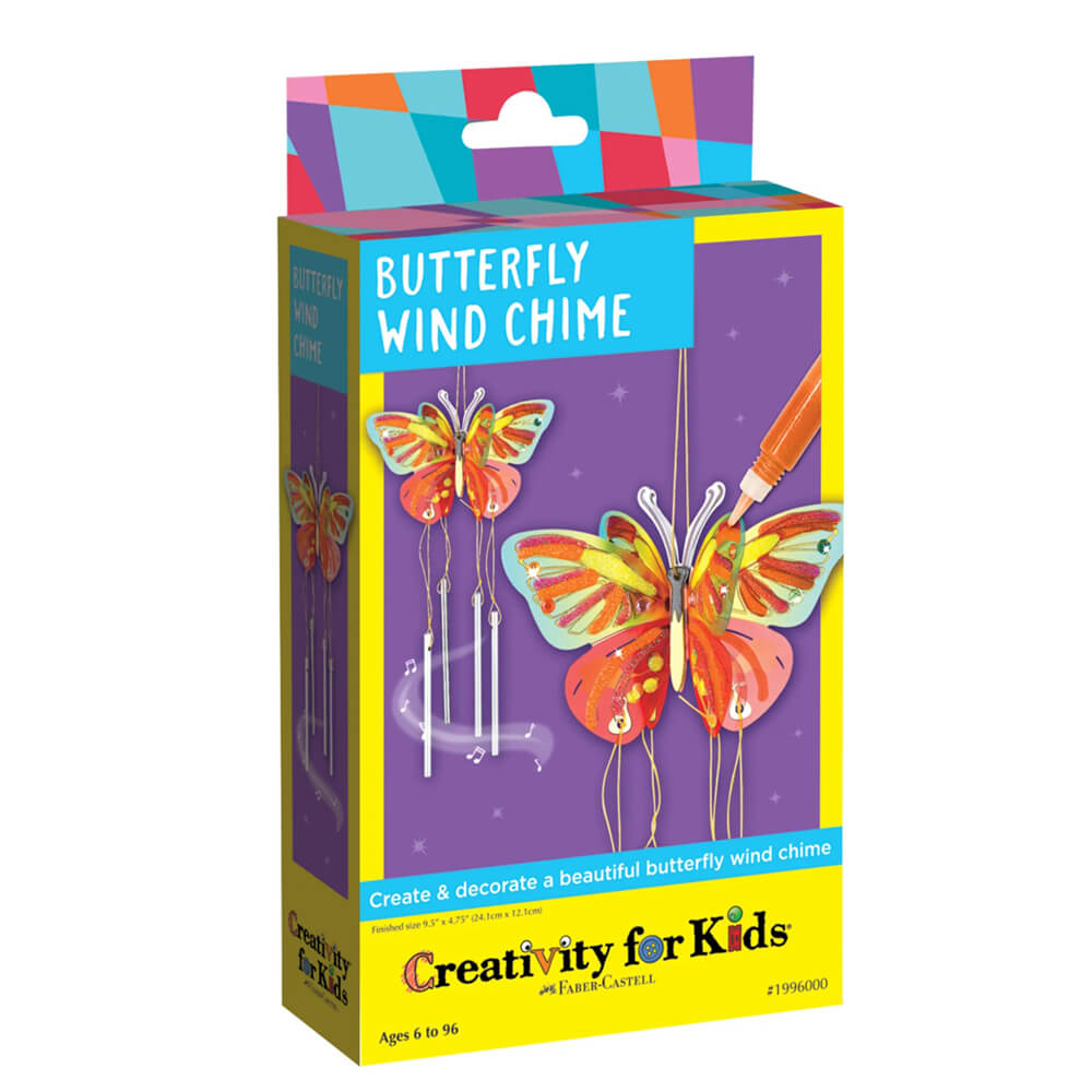 Creativity for Kids Butterfly Wind Chime Mini Craft Kit