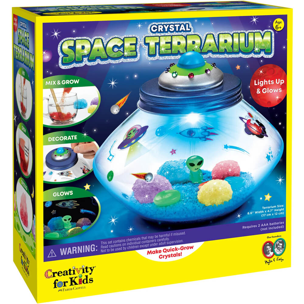 Creativity for Kids Crystal Space Terrarium Kit