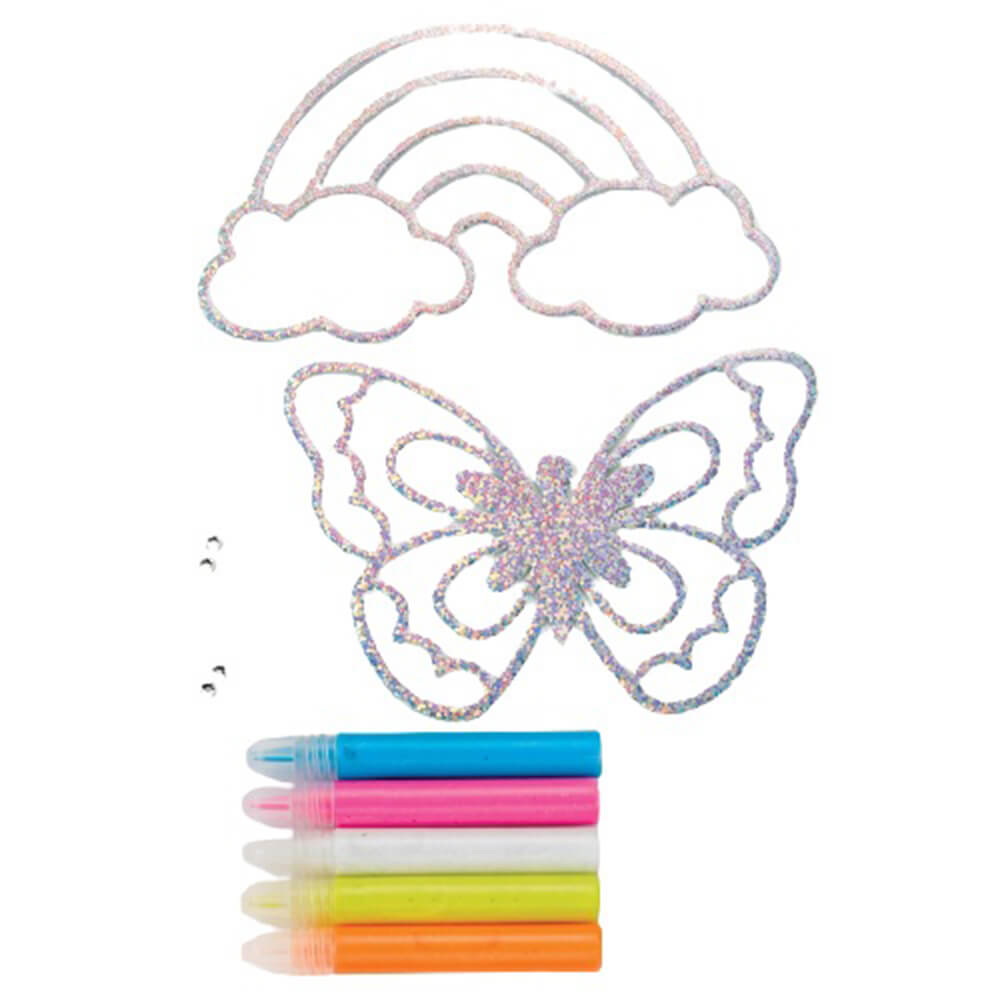 Creativity for Kids Easy Sparkle Window Art Mini Craft Kit