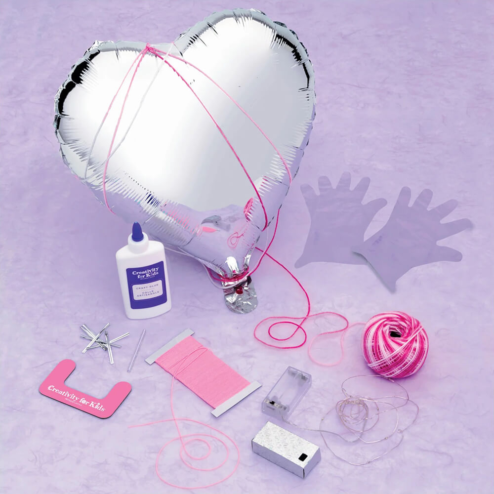 Creativity for Kids String Art Heart Light Craft Kit