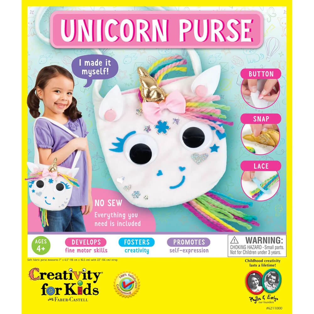 Creativity for Kids Unicorn Purse Craft Kit
