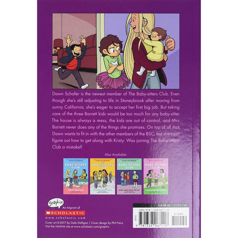 Dawn and the Impossible Three (The Baby-sitters Club Graphic Novel #5): A Graphix Book