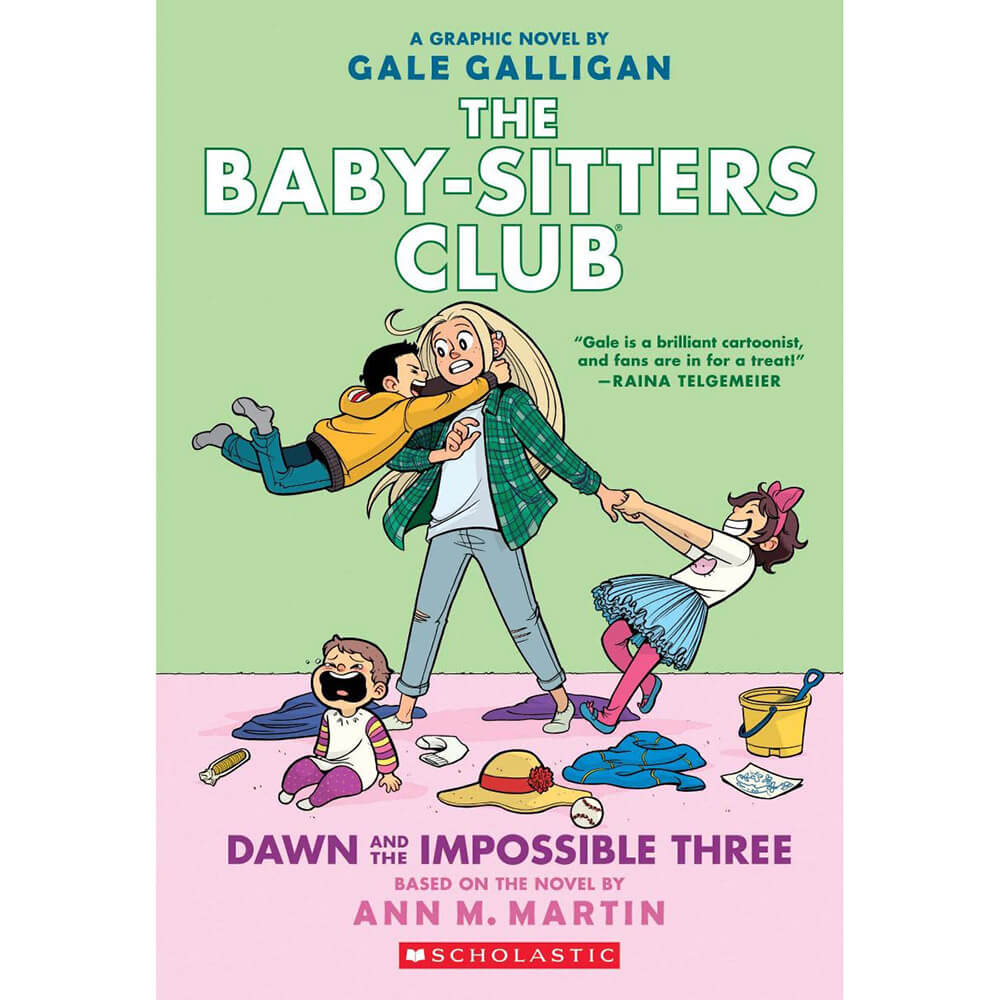 Dawn and the Impossible Three (The Baby-sitters Club)
