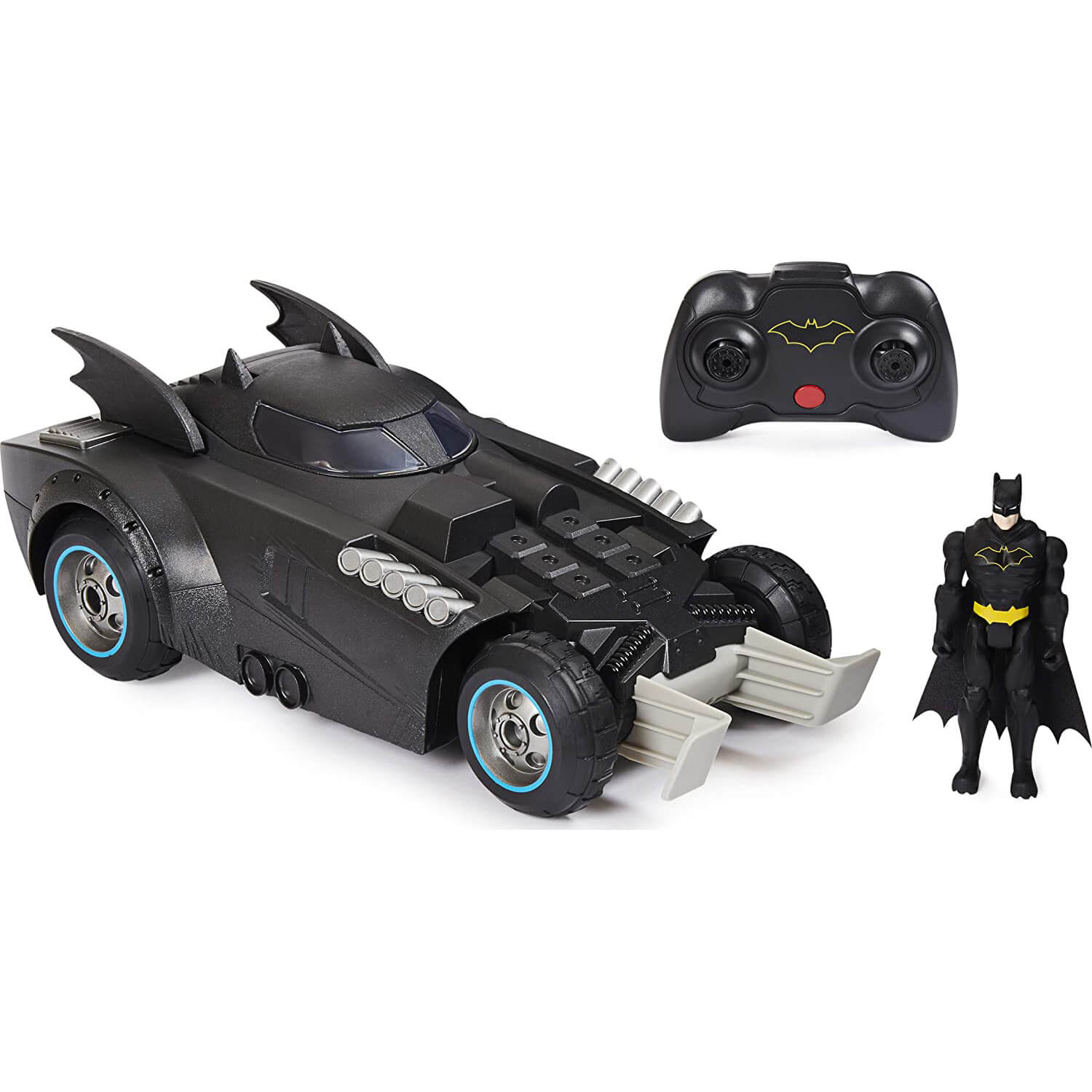 DC Launch and Defend Batmobile Figure Ejecting RC Vehicle