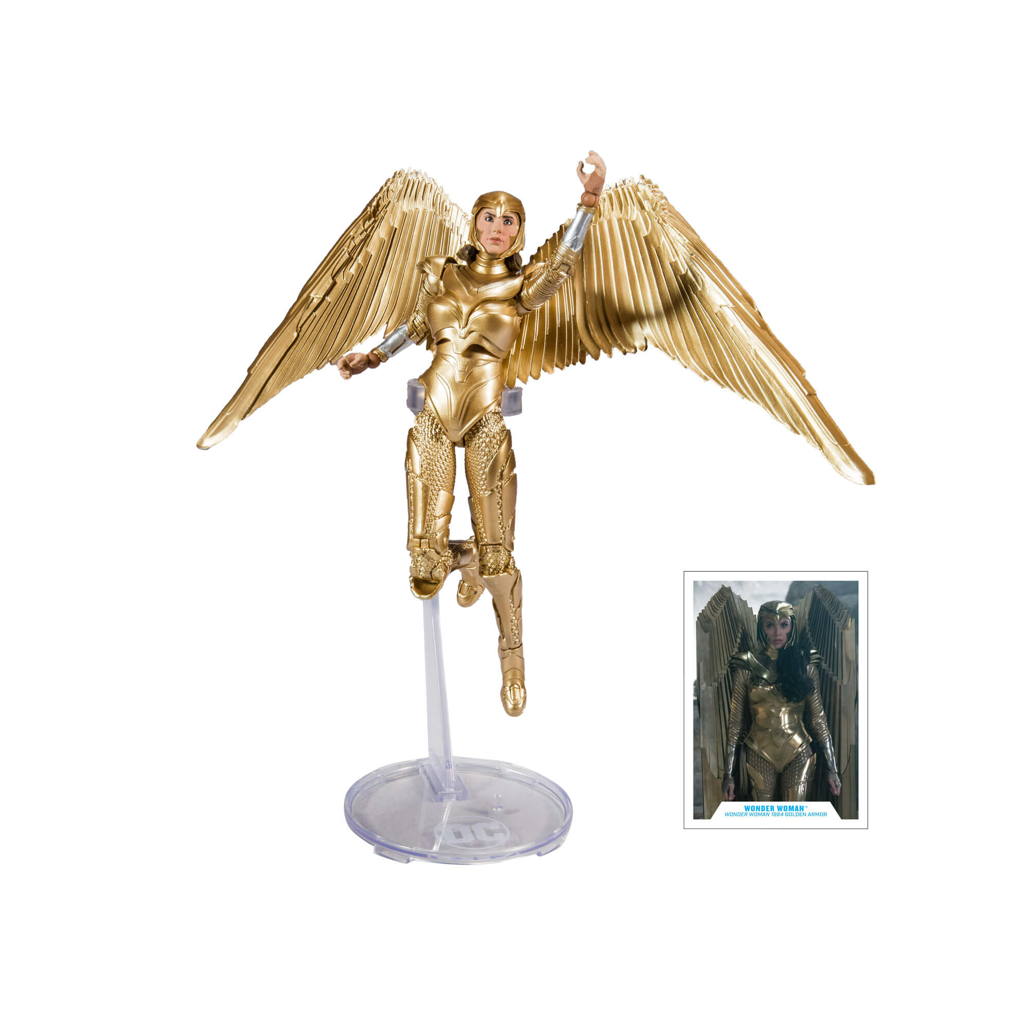 DC Multiverse Wonder Woman 1984 Golden Armor Action Figure