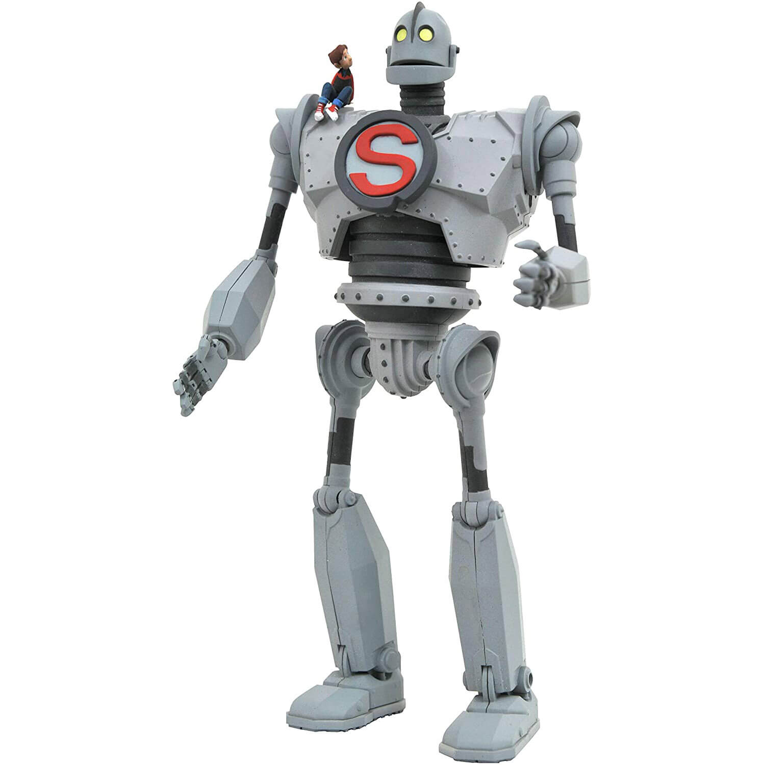 Diamond Select Iron Giant Action Figure with Light-Up Eyes
