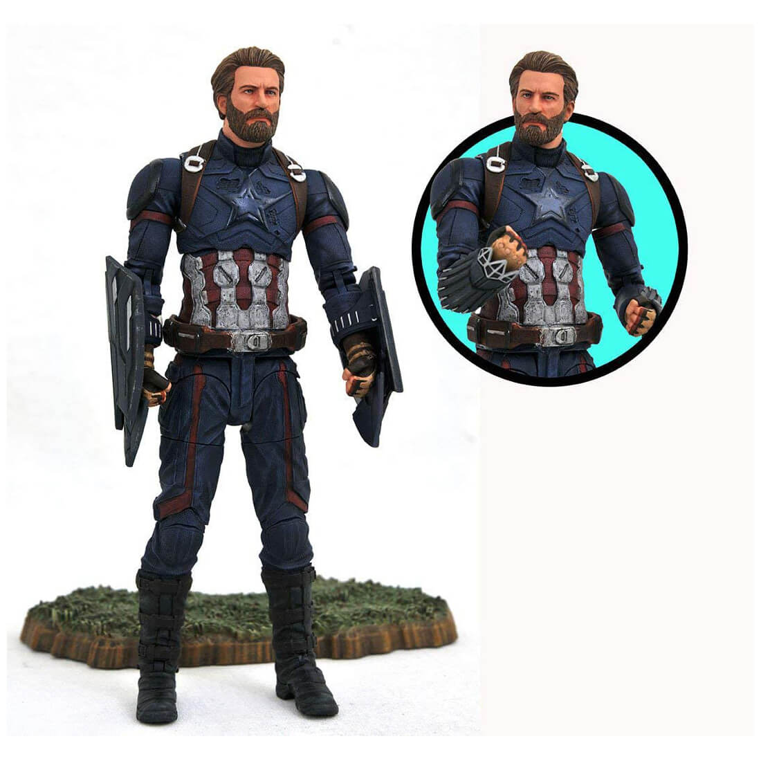 Marvel Select Avengers Infinity War Captain America Action Figure