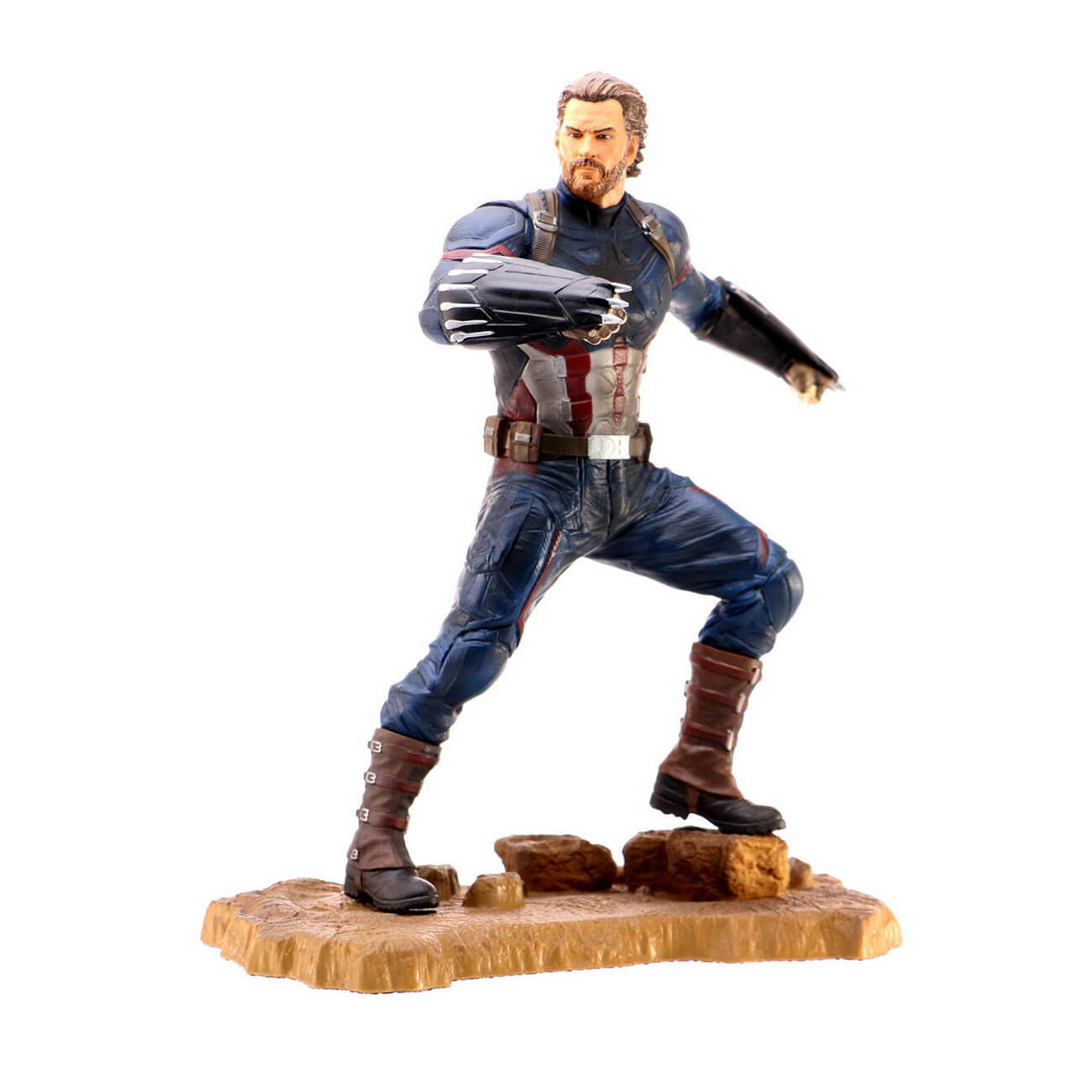 Marvel Gallery Avengers 3 Captain America PVC Statue