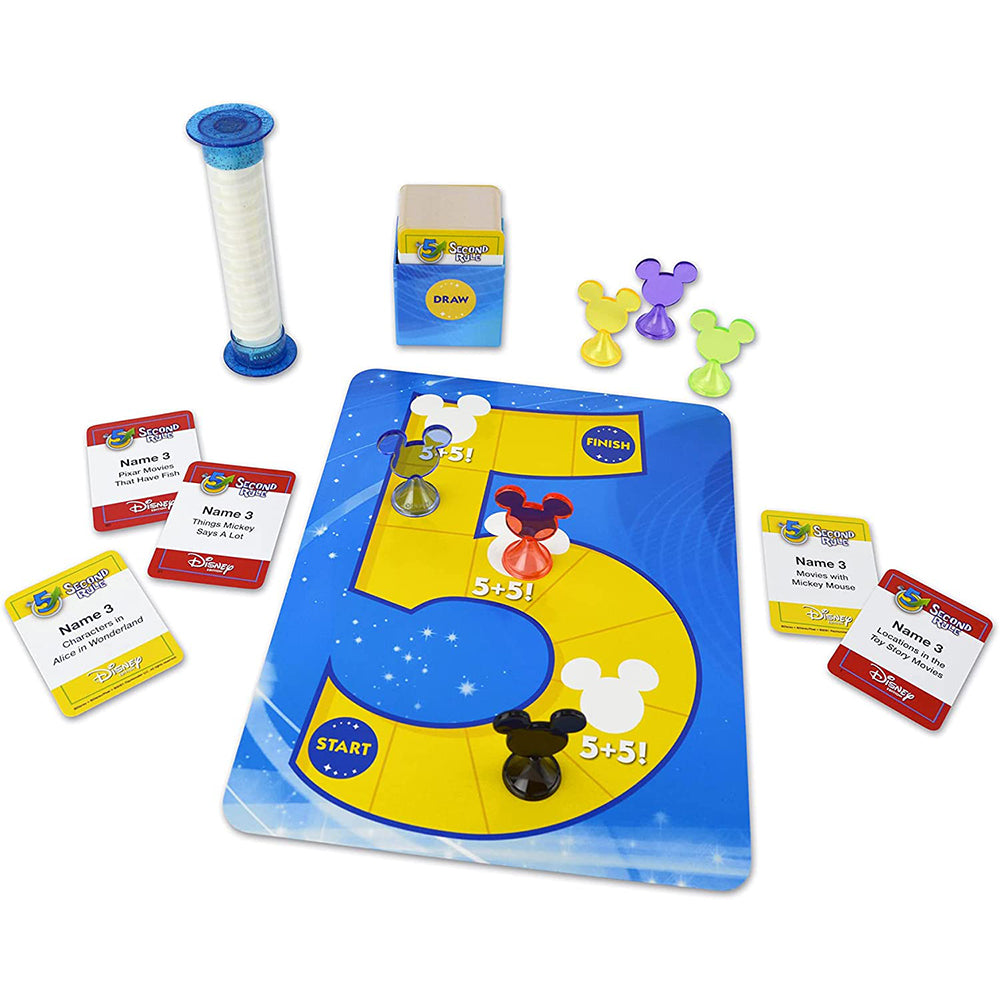 Disney 5 Second Rule Family Game