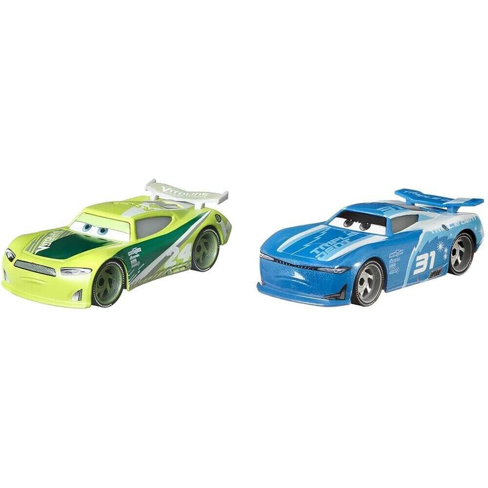 Disney Pixar Cars Diecast Chase Racelott & Cam Spinner 2-Pack