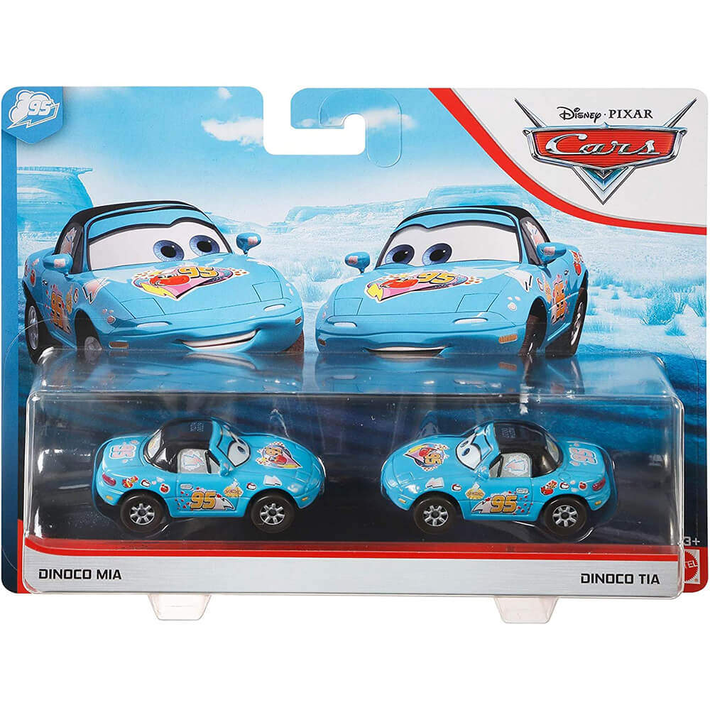 Disney Pixar Cars Diecast Dinoco Mia & Dinoco Tia 2-Pack