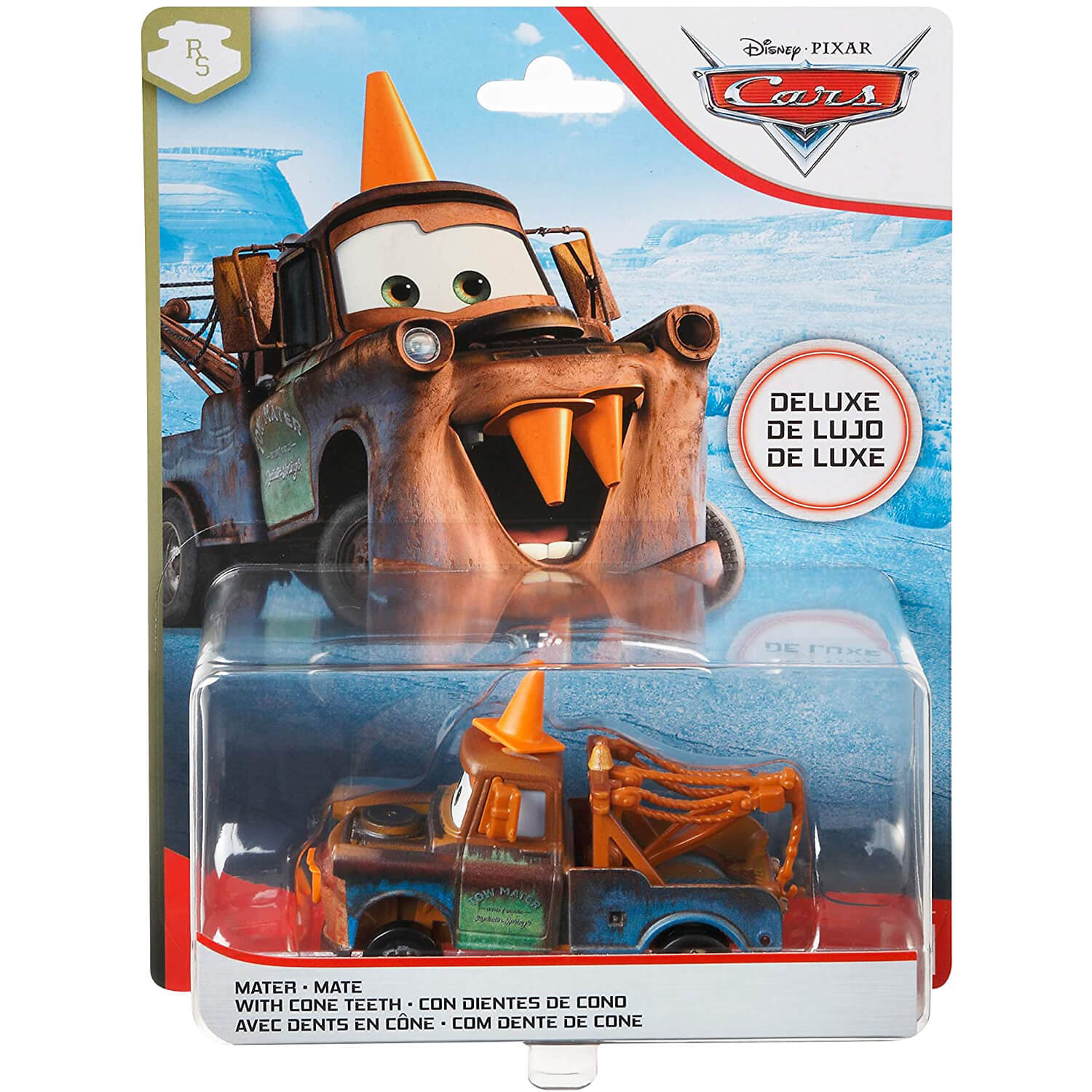 Disney Pixar Cars Diecast Oversized Mater with Cone Teeth