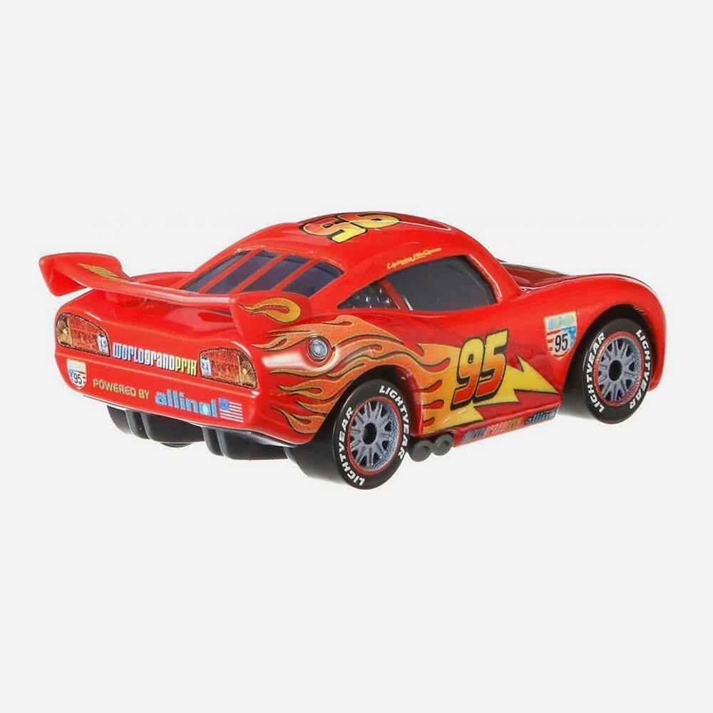 Disney Pixar Cars Lightning McQueen with Racing Wheels Diecast Vehicle