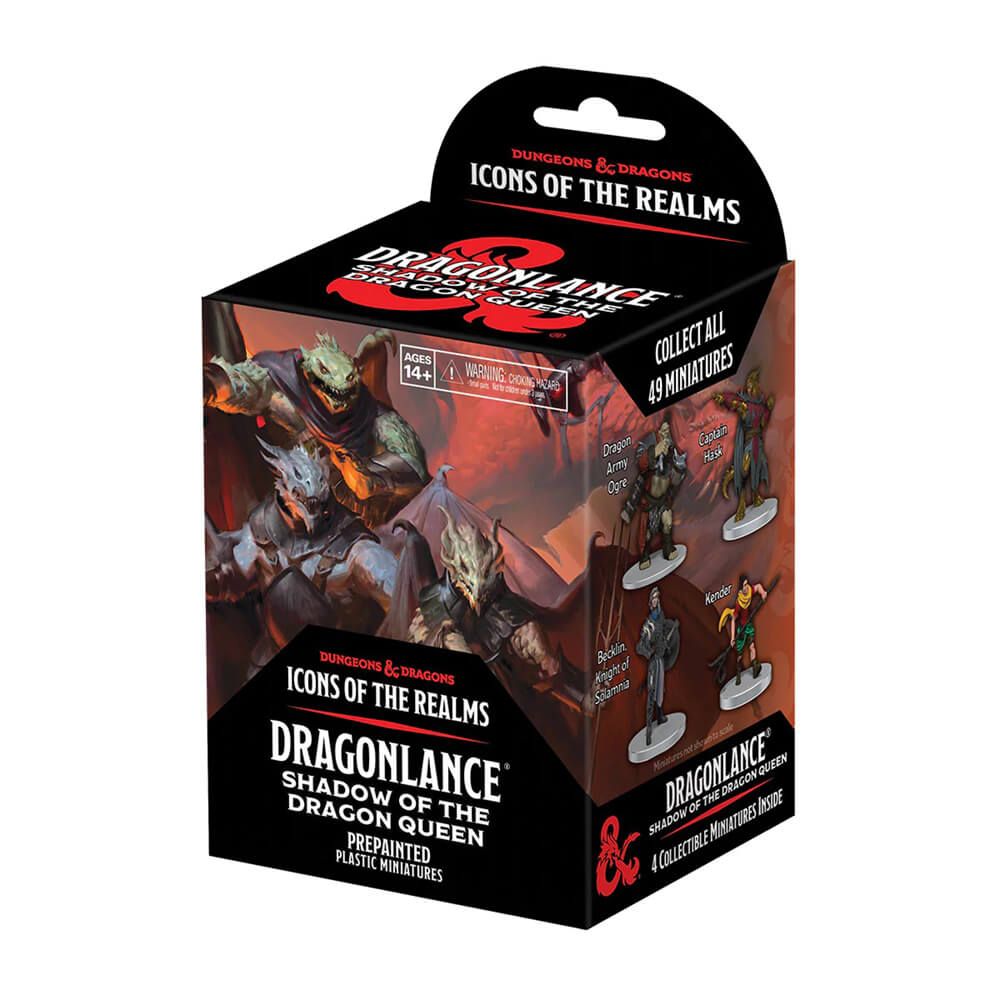 Dungeons and Dragons Icons of the Realm: Dragonlance Shadow of the Dragon Queen Prepainted Miniature Booster