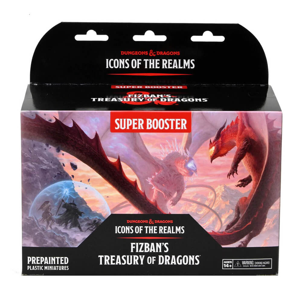 Dungeons and Dragons Icons of the Realm: Fizban's Treasury of Dragons Prepainted Super Booster