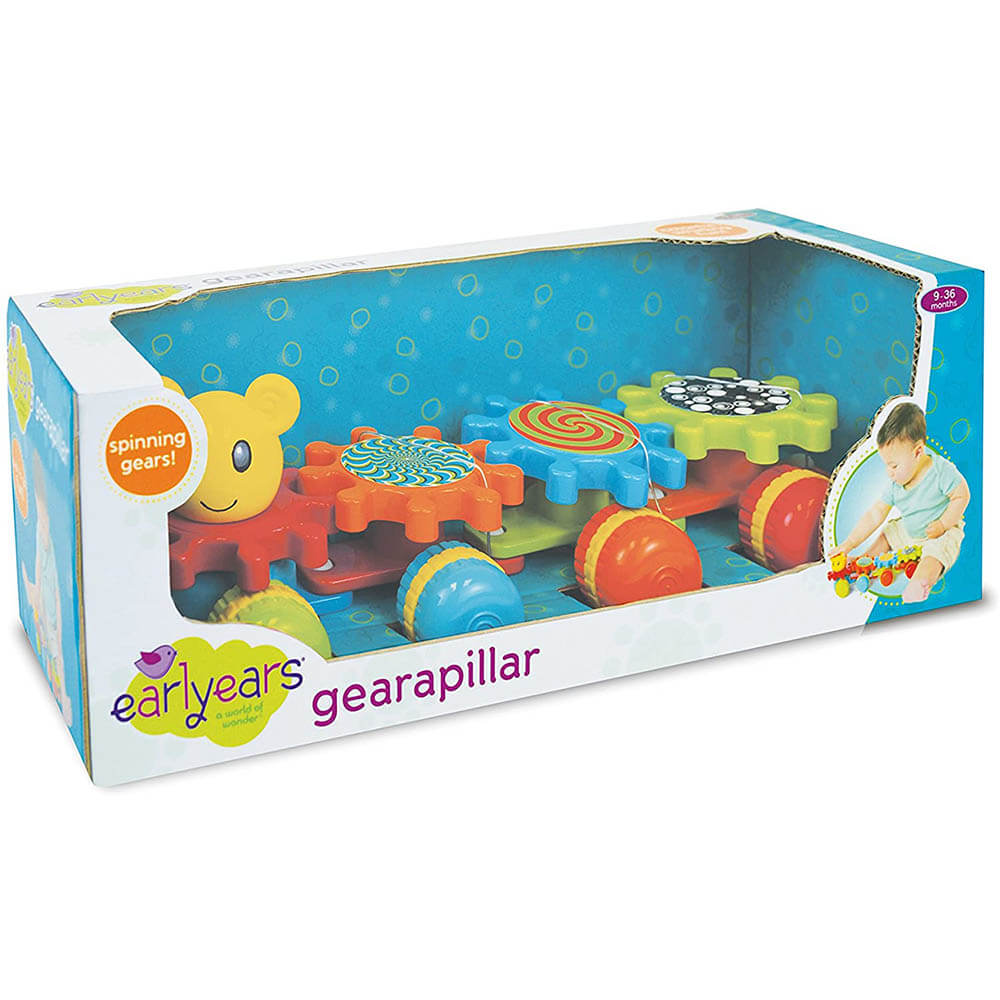 Earlyears Gearapillar Spinning Gears Developmental Toy