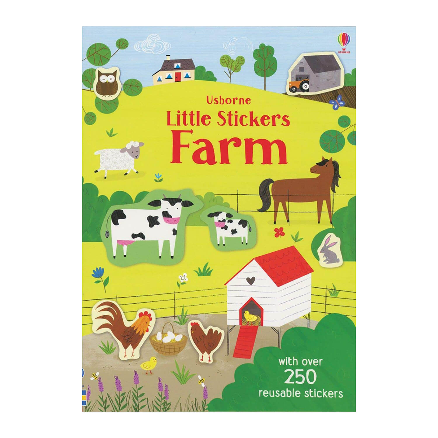 Little Stickers Farm Paperback