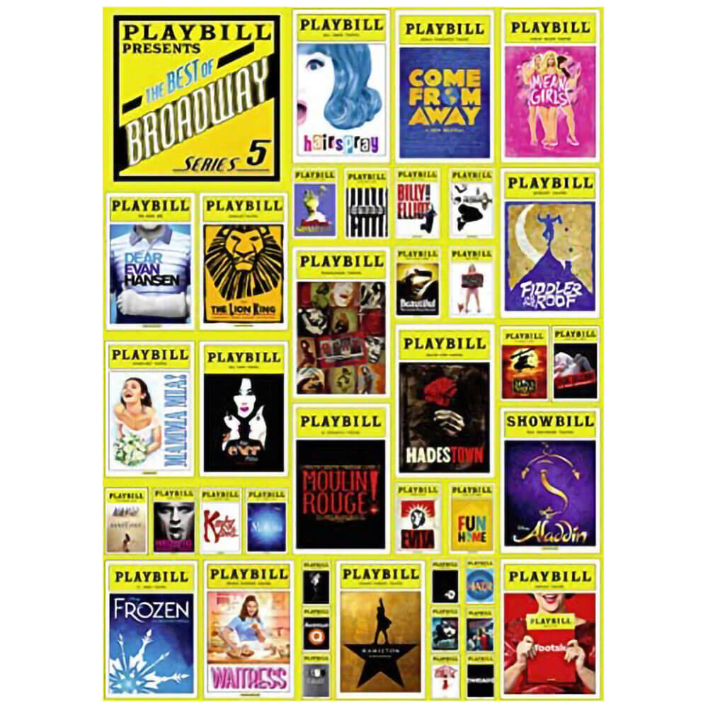 PLAYBILL Broadway Cover 1000 Piece Jigsaw Puzzle