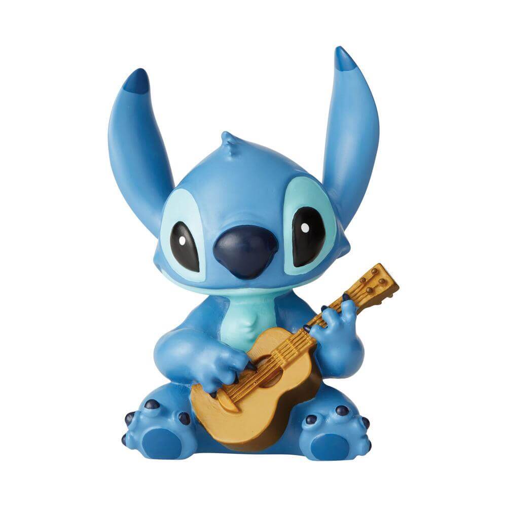 Enesco Disney Showcase Disney Hugs Stitch with Guitar Mini Fig Collectible Figurine