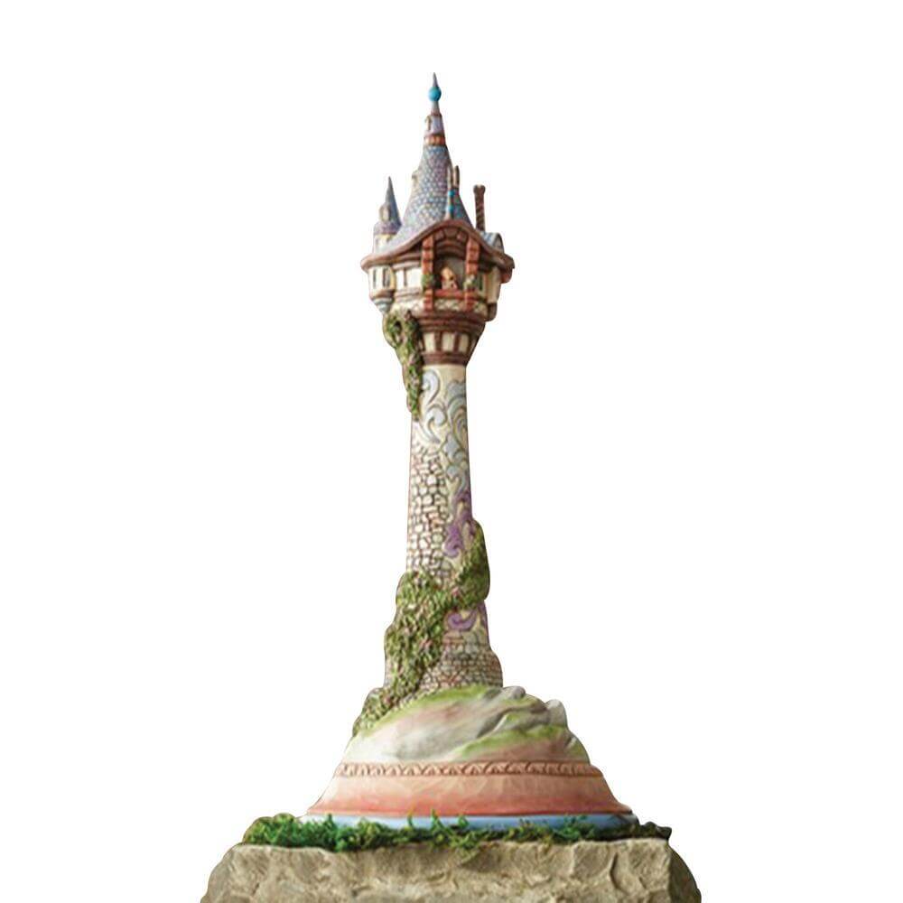 Enesco Disney Traditions by Jim Shore Masterpiece Rapunzel Tower Collectible Figurine