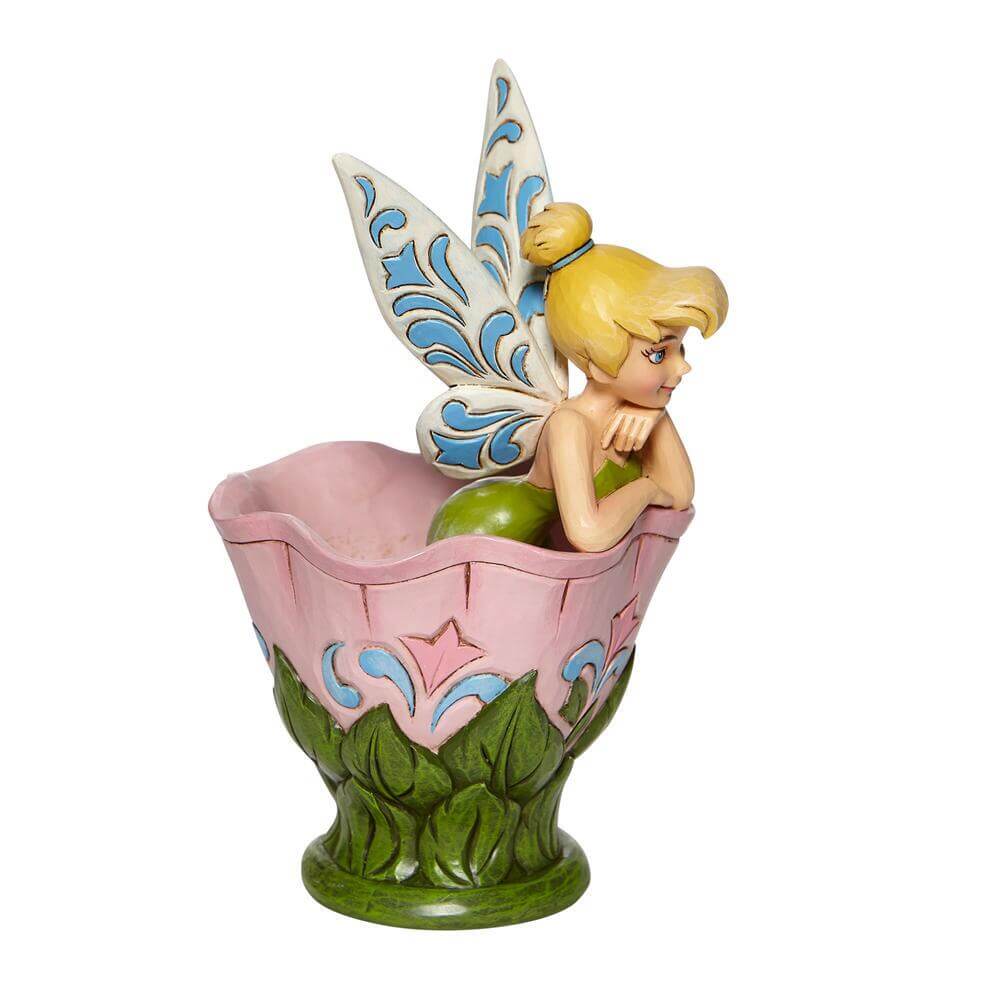 Enesco Disney Traditions by Jim Shore Tink Sitting in Flower Collectible Figurine