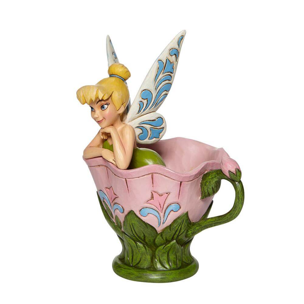 Enesco Disney Traditions by Jim Shore Tink Sitting in Flower Collectible Figurine