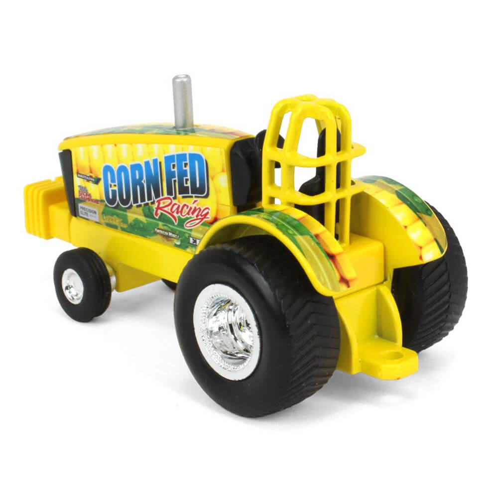 ERTL Collect N' Play 1:64 Yellow Corn Fed Puller Tractor