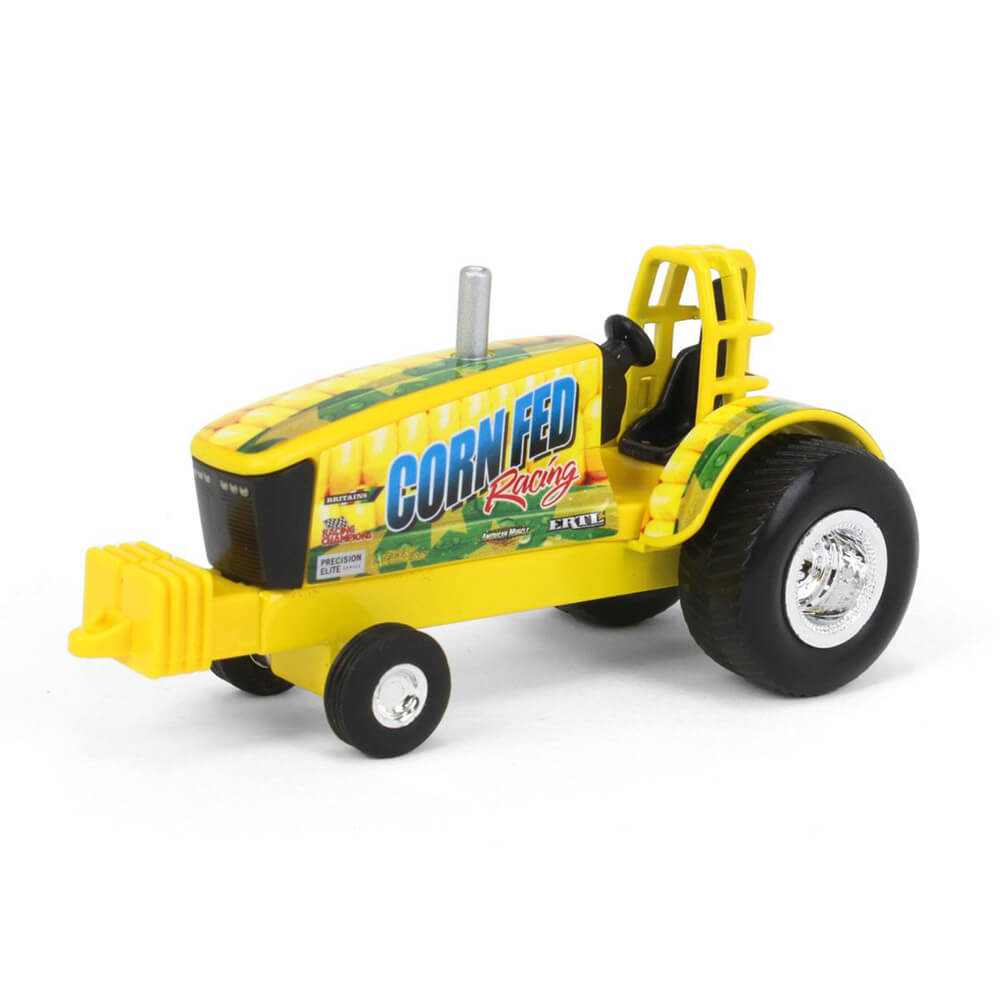 ERTL Collect N' Play 1:64 Yellow Corn Fed Puller Tractor