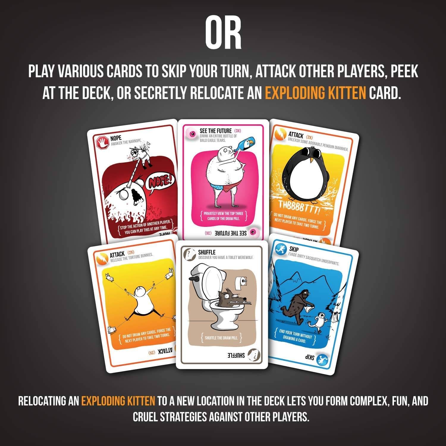 Exploding Kittens Game: NSFW Deck Edition