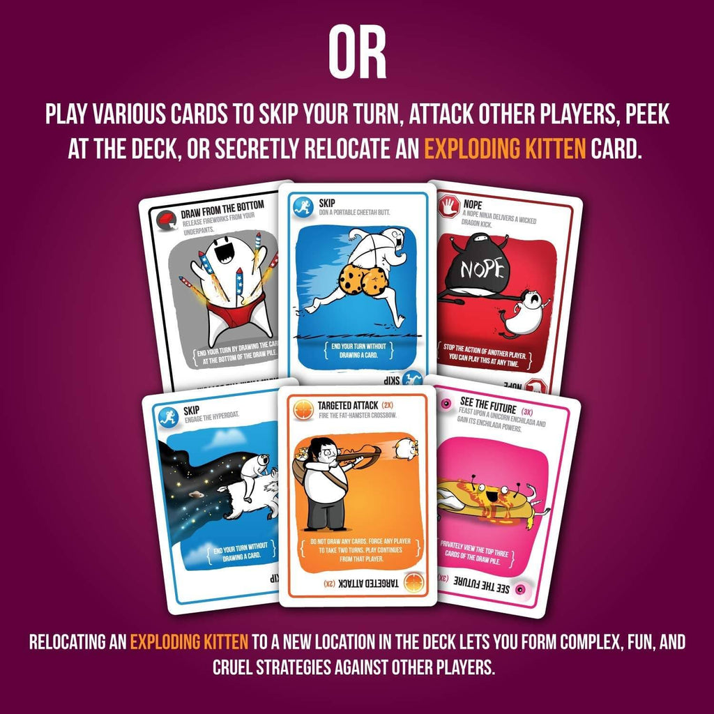 Exploding Kittens Package Exploding Kittens Party Pack Edition