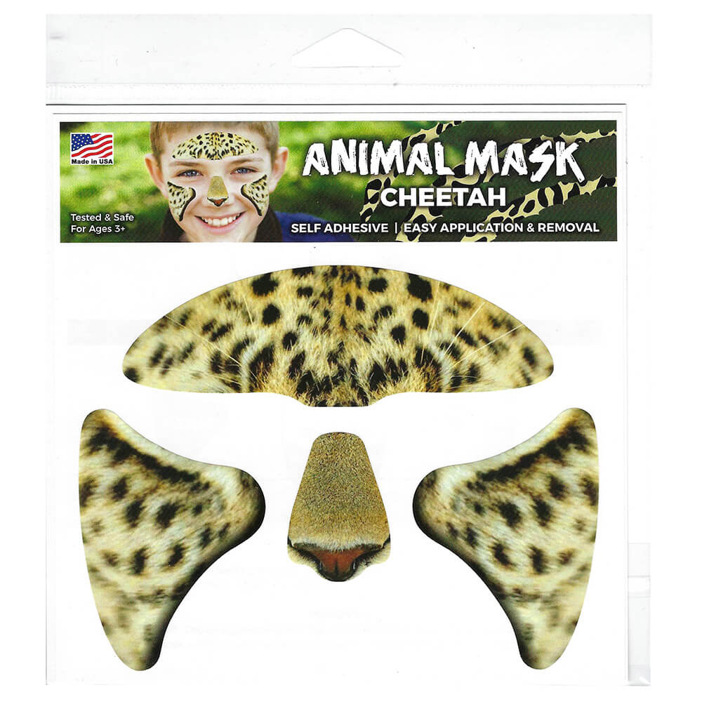 EyeBlack Sticker Cheetah Animal Mask