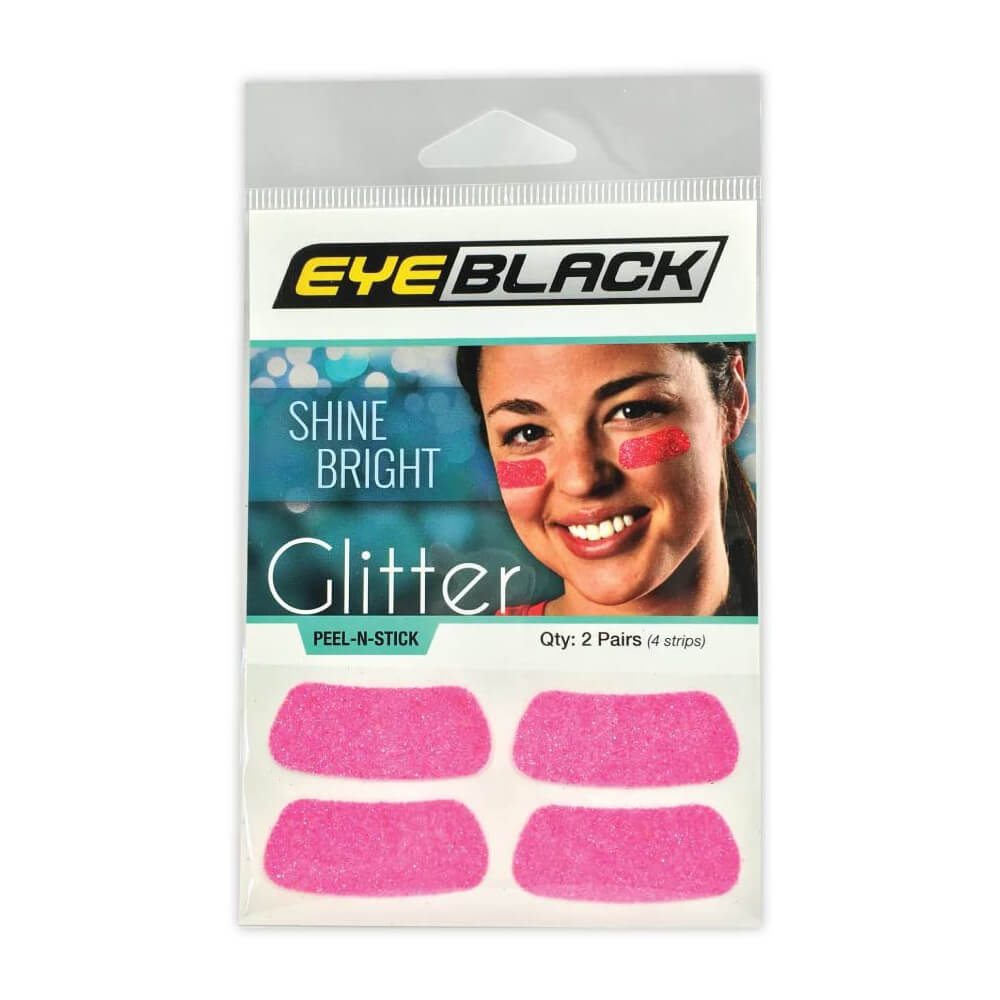 EyeBlack Pink Glitter EyeBlack - 2 Pairs