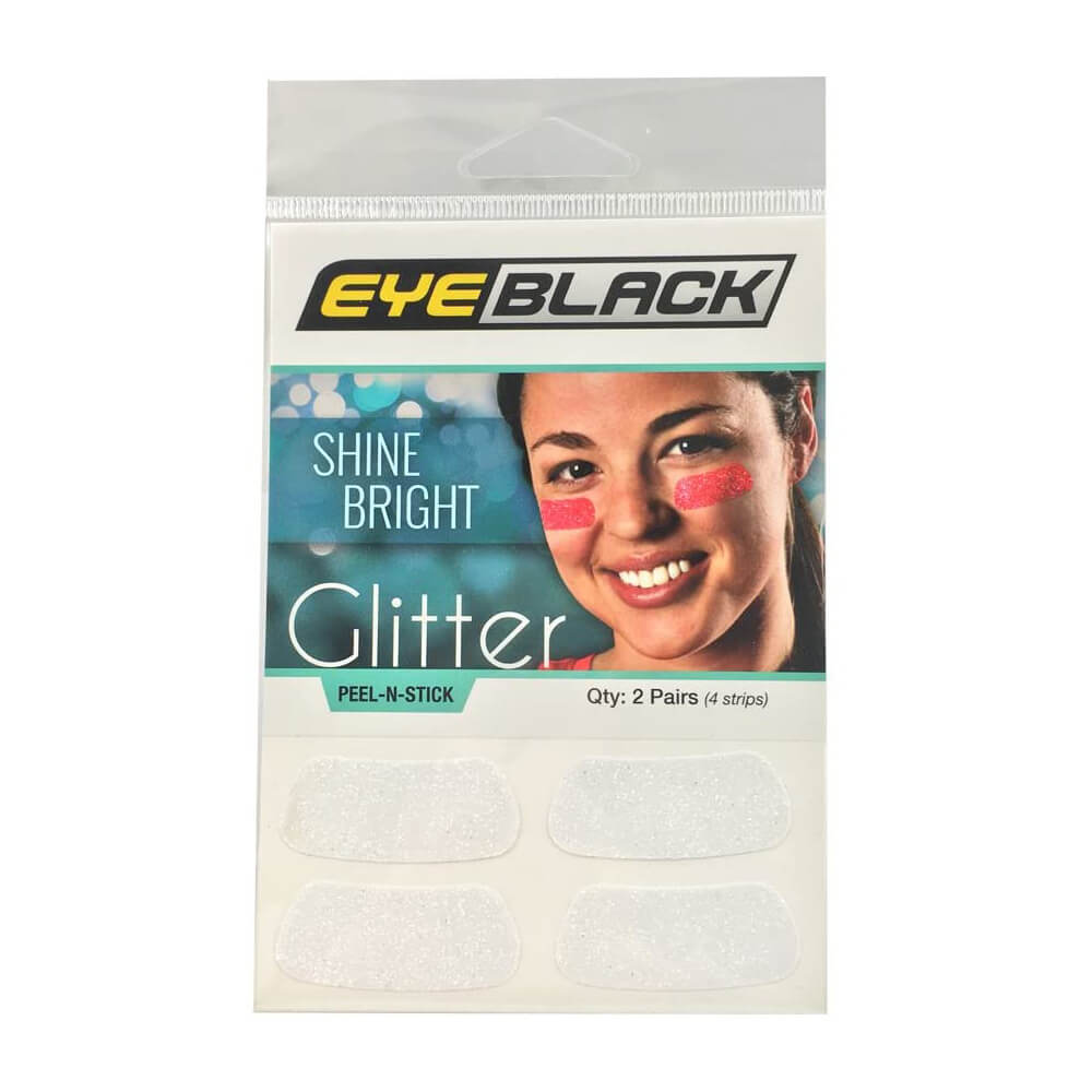 EyeBlack White Glitter EyeBlack - 2 Pairs